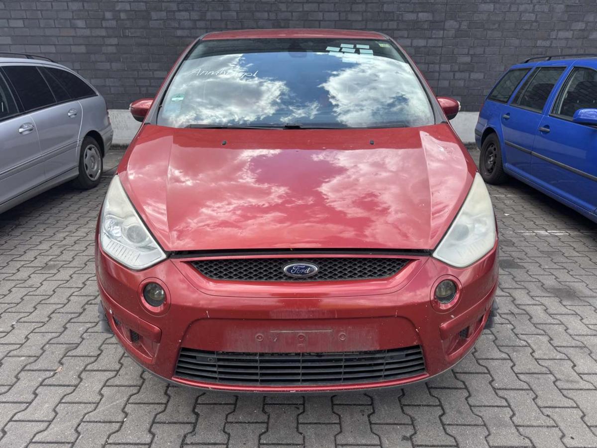 Ford Galaxy 2 original Heckklappe mit Heckscheibe Tango Rot Bj.2006